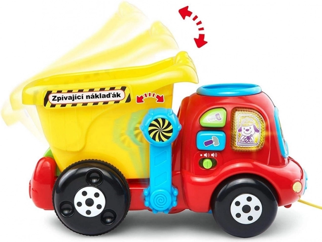 Vtech zpívající náklaďák – interaktivní auto pro děti
