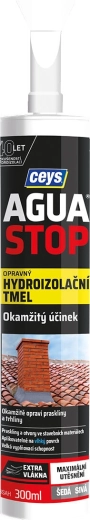 Hydroizolační tmel AQUA STOP CEYS, šedý, 300 ml