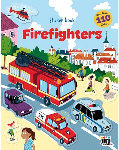 Samolepková knížka Firefighters