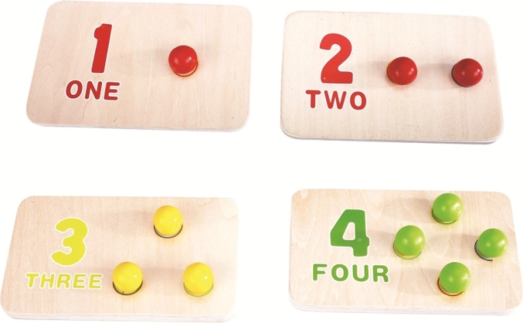 Stabilní dřevěné provedení pro malé ruce