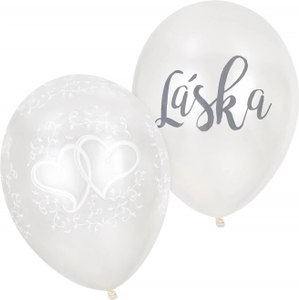 Latexové svatební balónky