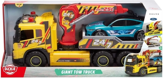 Dickie Toys Giant laweta Volvo se světlem a zvukem