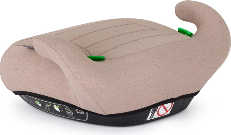 Bezpečné vedení pásu díky zvýšeným područkám