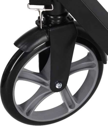 Velká 200mm kolečka pro plynulou jízdu
