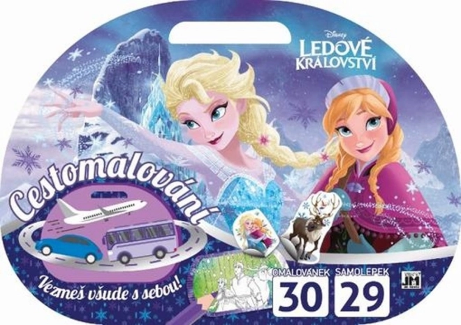 Cestovní omalovánky Ledové království