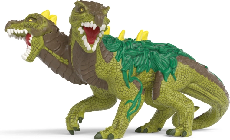 Dvouhlavý ještěr z džungle pro dvojnásobné útoky