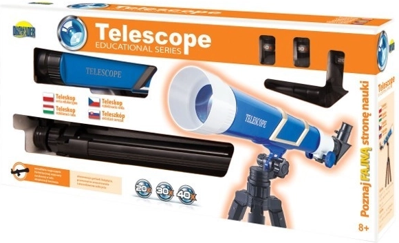 Teleskop s třemi objektivy