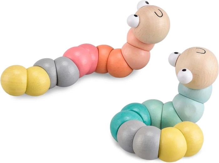 Bigjigs Toys motorická housenka - 1 kus