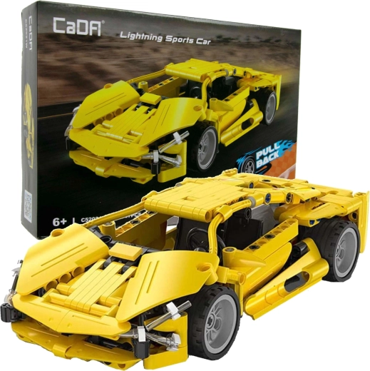 CaDA Lightning Sports Car sportovní závodní auto se zpětným natahováním