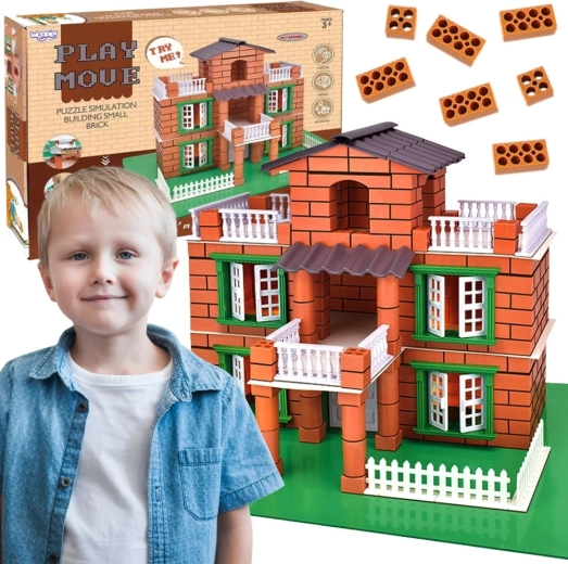 Woopie stavebnice z cihel vila 357 dílků