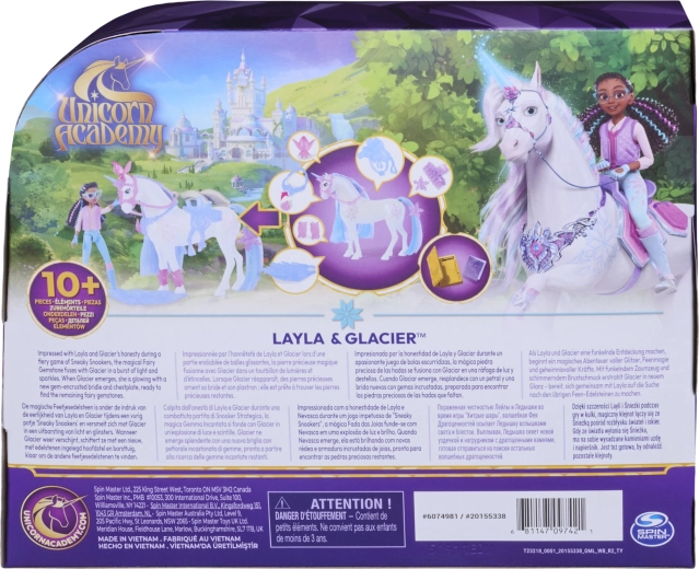 Layla a Glacier z Unicorn Academy