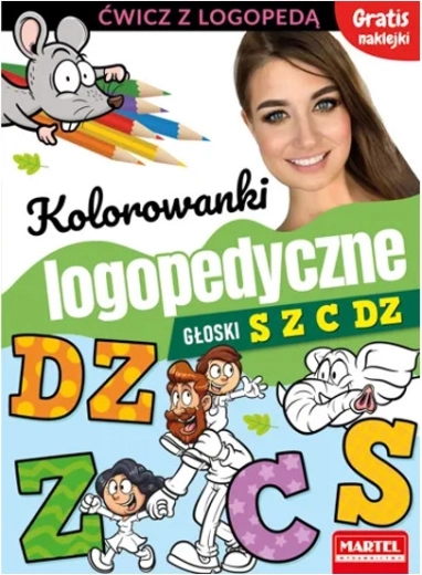 Logopedická omalovánka Hlásky S Z C Dz