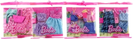 Barbie sada 2 oblečků pro panenky