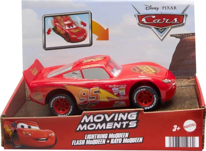 Mattel Cars Zygzak McQueen s pohyblivou mimikou