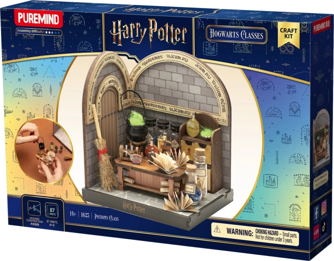 Dřevěné 3D puzzle DIY od značky Puremind