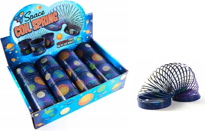 Pružina Slinky Kosmos – 12 ks v displeji