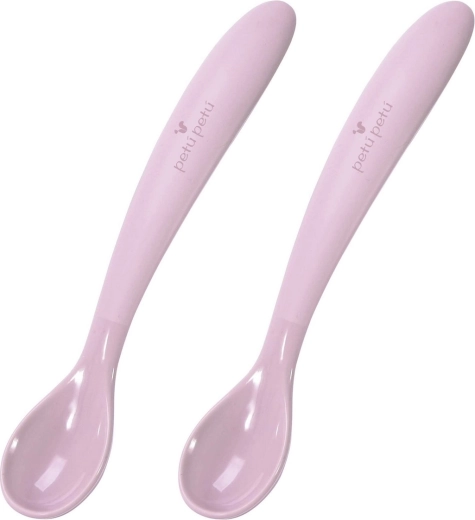 Petú Petú maddie silikonové lžičky rose - 2 ks