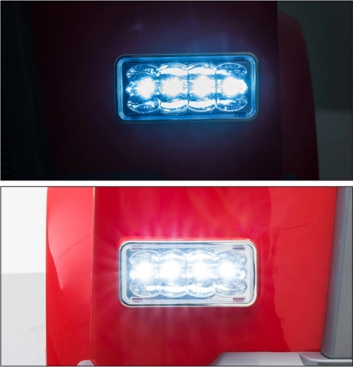 Světla, siréna a megafon jako u skutečných hasičů