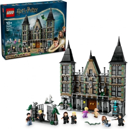 lego harry potter dvůr malfoyů