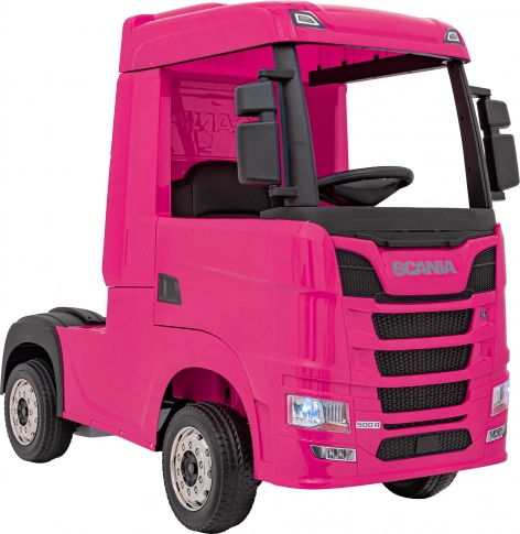 Elektrické nákladní auto SCANIA R-Series pro děti – růžové