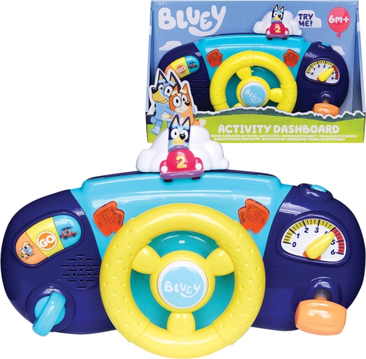 Interaktivní volant Bluey se světlem a zvukem