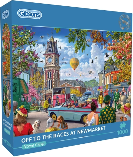 Gibsons puzzle závody v Newmarketu 1000 dílků