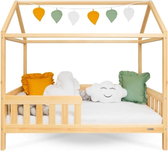 Bezpečnostní zábrana a nízká výška pro klidný spánek