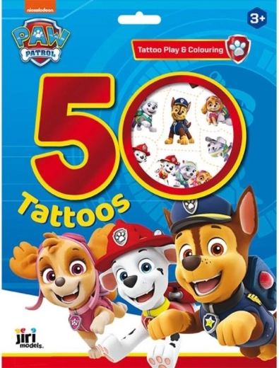 Tetovací set s hrdiny PAW PATROL, více než 50 tetování