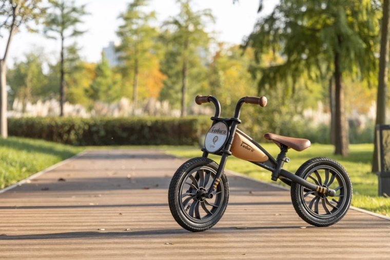 Stabilní jízda díky 12" nafukovacím kolům