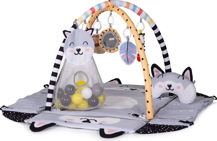 Chipolino hrací deka s míčky 2v1 Fun Zone multicolor