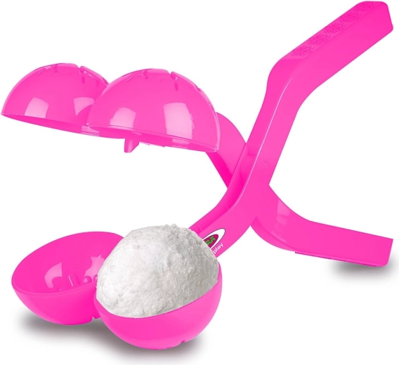 Tvořítko na sněhové koule Snow Play Duo 38 cm růžové