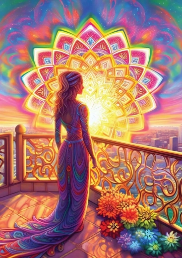 Puzzle ART PUZZLE Božský západ slunce 1000 dílků