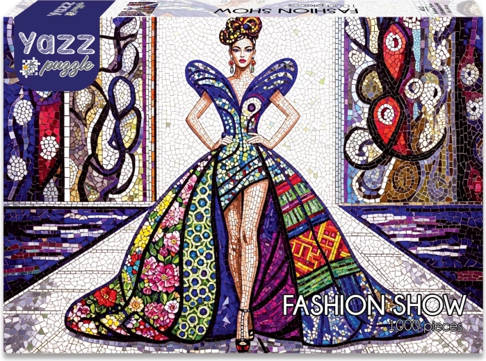 YAZZ puzzle módní přehlídka 1000 dílků