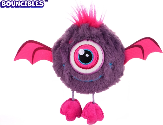 Plyšový netopýr Bouncibles Noa, 8 cm