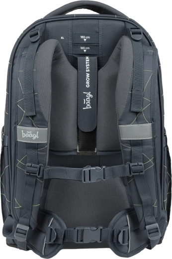 Rostoucí zádový systém a ergonomie