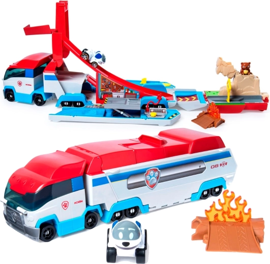 Transformace 2v1: truck, který se mění v herní stanici