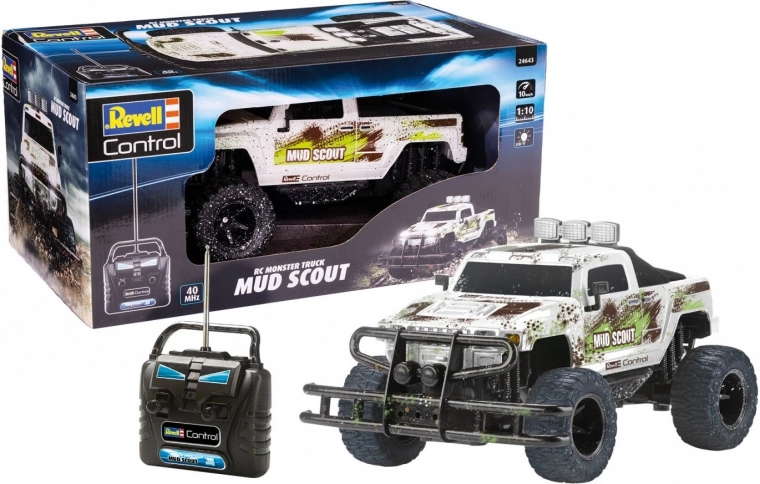 Auto na dálkové ovládání RC Monster Truck Mud Scout
