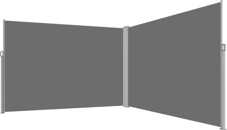 Výsuvný boční paraván pro okamžité soukromí