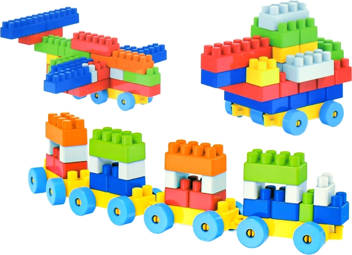 Postav a jeď: auta, vláčky i letadla