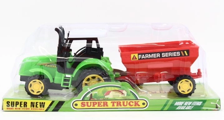 Traktor s přívěsem