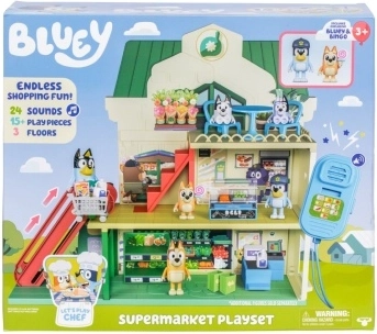 Bluey herní sada Supermarket Let’s Play Chef