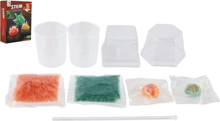 Vědecká sada na pěstování krystalů
