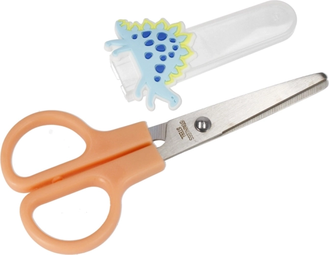 Bezpečné stříhání díky zaobleným hrotům