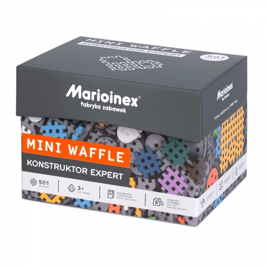 Konstruktorská sada Mini Waffle Expert 501 dílků