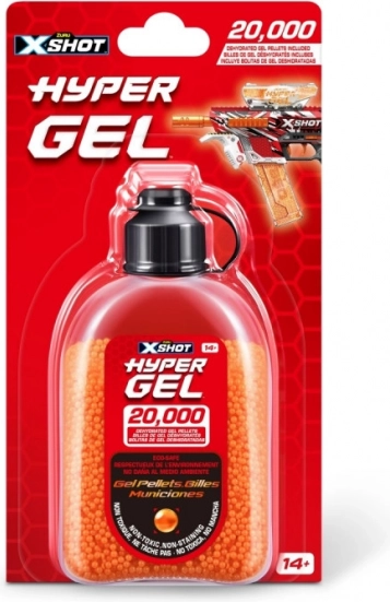 Želové náboje X-Shot Hyper Gel 20 000 kusů
