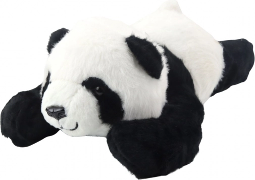 Plyšová ležící panda 30 cm černo-bílá