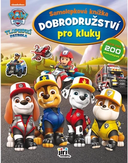 Velká samolepková knížka Dobrodružství s Tlapkovou patrolou