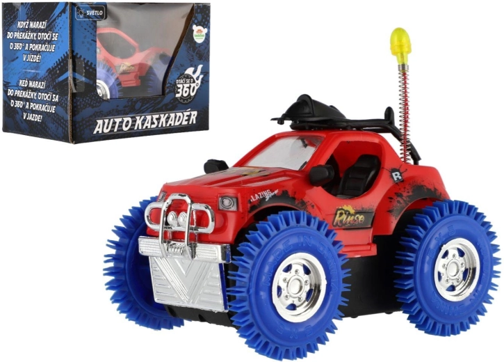 Kaskadérské auto se světlem a zvukem - 1 kus