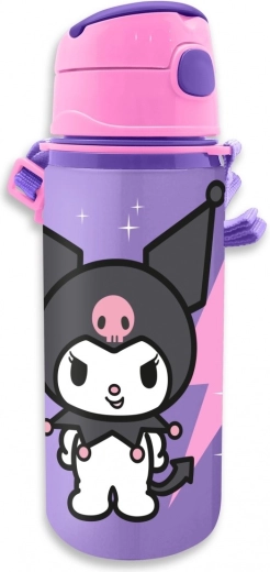 Hliníková lahev na pití 600 ml KUROMI
