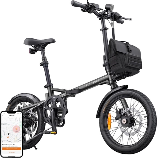 Skládací elektrokolo ENGWE Zip 250 W 16" šedé